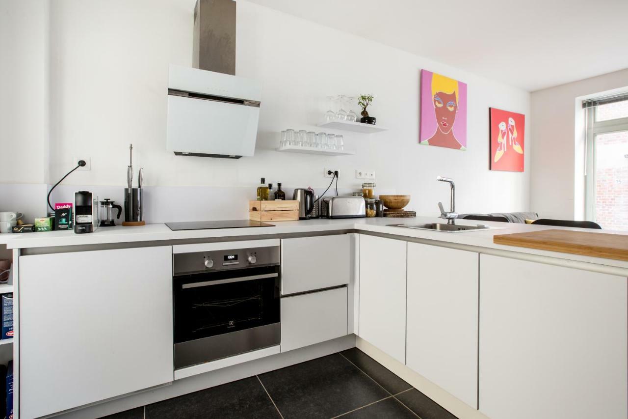 Charmant Appartement Au Coeur Du Vieux Лилль Экстерьер фото
